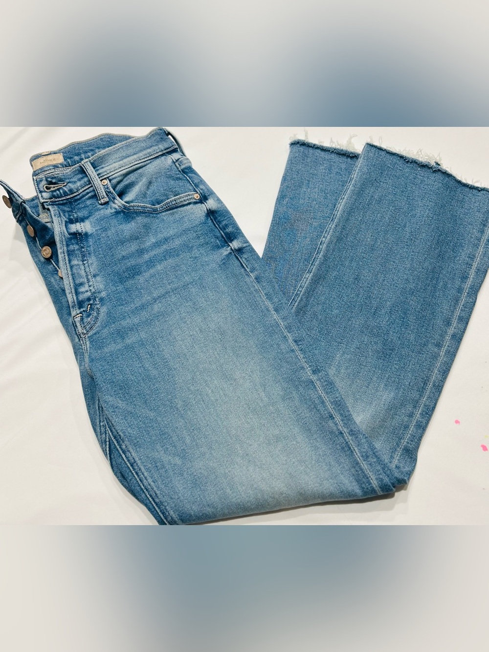 MOTHER The Tripper Ankle Fray Jeans
